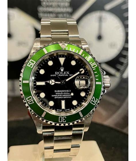 mark i ghiera verde rolex|Rolex Submariner Date Ghiera Verde RRR .